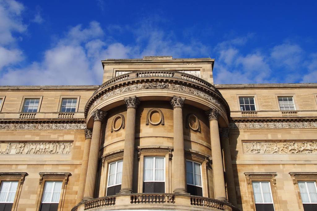 The State Rooms - visit at Buckingham Palace London UK