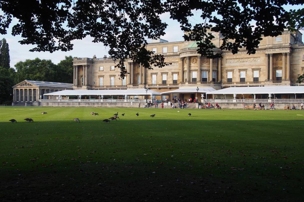 The State Rooms - visit at Buckingham Palace London UK